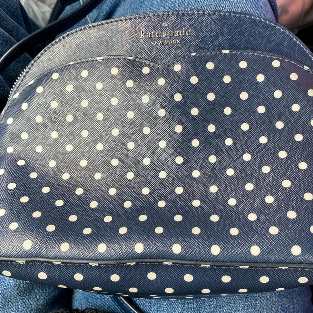 Kate Spade Blue Polka Dot Women's Bag